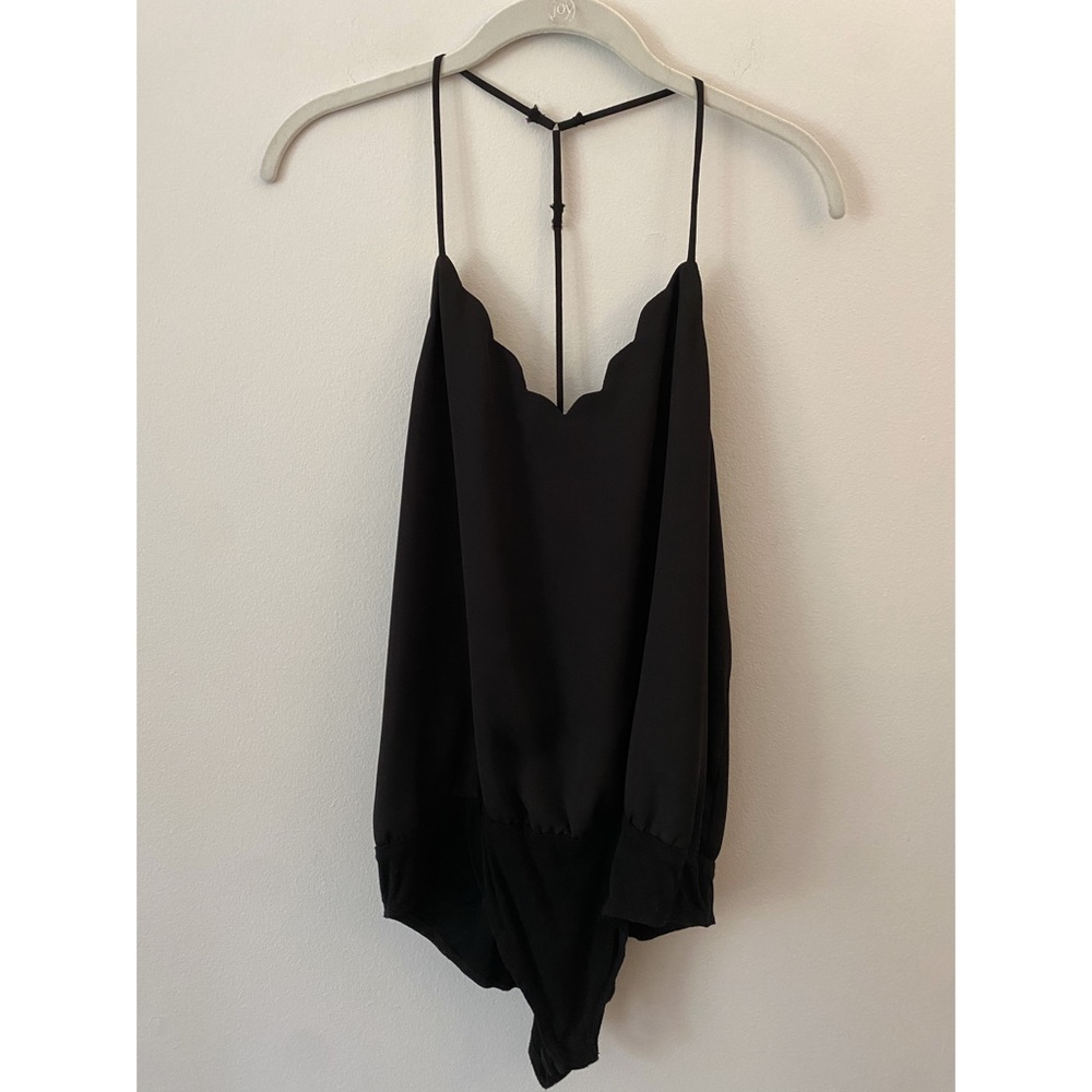 Calina Scallop Detail Bodysuit